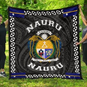 Nauru Polynesian Quilt White Love Style J11 Quilt  Quilt